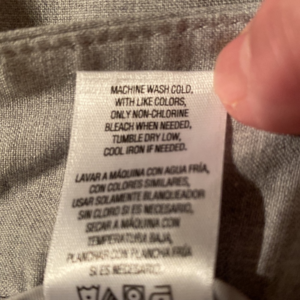 NWT Jaclyn Smith - Light gray trousers, 1 pockets back, Size: 10 - Picture 7 of 7